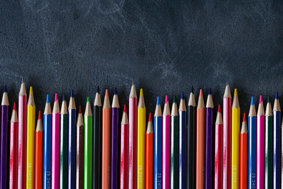 Colouring pencils